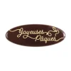 Ovale Joyeuses Pâques 52x20 mm (x140) Florensuc