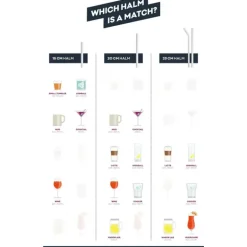 Paille Réutilisable en Verre 15cm droite x6 HALM