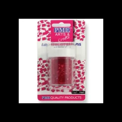 Paillettes Alimentaires 7 g Rouge PME