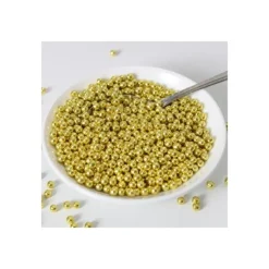 Perles de Sucre Or Métallique 80 g Funcakes