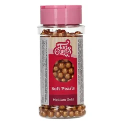 Perles en Sucre Or au Cœur Tendre 60 g Funcakes