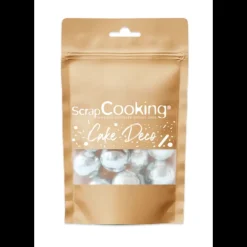 Perles XXL Argentées Croustillantes 55 g Scrapcooking