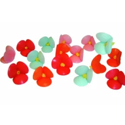 Petites Fleurs azyme assorties Ø2,5 cm (x100) Mallard Ferrière