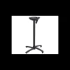 Pied de Mange-Debout en Aluminium Noir X-One Grosfillex