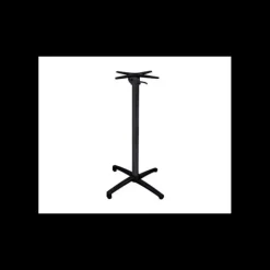 Pied de Mange-Debout en Métal Epoxy Noire Koné Lyrose