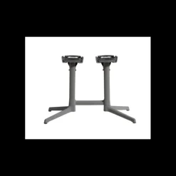 Pied de Table Double Anthracite X 2.0 Grosfillex