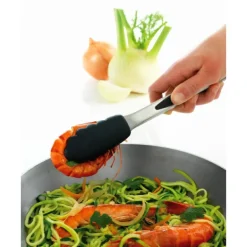 Pince de Cuisine en Inox 26 cm Noir Mastrad