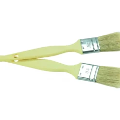 Pinceau Plat Poils Longs 3,5 cm Manche Plastique