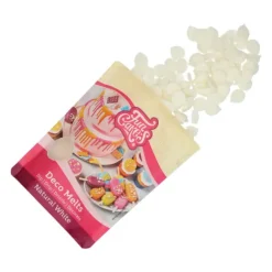 Pistoles Deco Melts Blanc Naturel 250g FunCakes