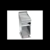 Plancha Gaz Lisse sur Meuble 700 x 400 x 900 mm Berto's