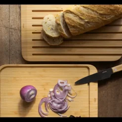 Planche à Découper 2-en-1 Réversible 34 x 23,5 cm Pebbly