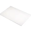 Planche à Découper 60x40 cm H 2cm Polyéthylène Blanc