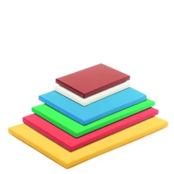 Planche à Découper 30x20 cm H 2cm Polyéthylène Vert