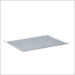 Plaque de Cuisson Perforée Inox 40 x 30 cm De Buyer
