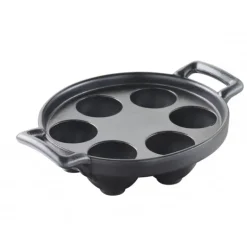 Plat à Escargots Noir 6 trous Belle Cuisine Revol