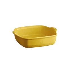 Plat à Four Carré en Céramique 28 x 24 cm Provence Emile Henry