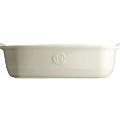 Plat à Four Carré en Céramique 28 x 24 cm Argile Emile Henry