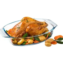 Plat à Four en Verre Ovale 30 x 21 cm 2 L Irrésistible Pyrex