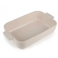 Plat à Four Rectangulaire en Céramique Appolia 22 cm Ecru Peugeot