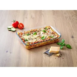 Plat à Lasagnes Rectangulaire en Verre 34 x 23 cm 2,6 L Essentials Pyrex