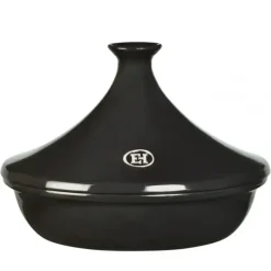 Plat à Tajine en céramique Fusain (Noir) Emile Henry 32 cm