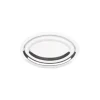 Plat Inox Ovale 34 x 23 cm