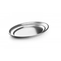 Plat Inox Ovale 25 x 17 cm Ibili