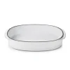 Plat Oblong Blanc Cumulus 34 x 25 cm Caractère Culinaire Revol