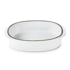 Plat Oblong Blanc Cumulus 19 x 13 cm Caractère Culinaire Revol