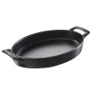 Plat Ovale Noir 28x19 cm Belle Cuisine Revol
