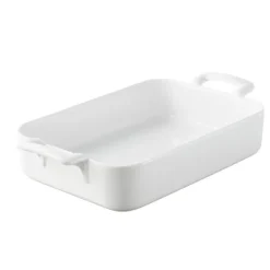 Plat Rectangulaire Blanc 34x25 cm Belle Cuisine Revol