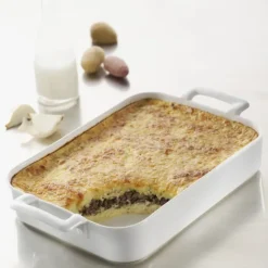 Plat Rectangulaire Blanc 34x25 cm Belle Cuisine Revol