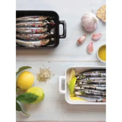 Plat Rectangulaire Blanc 26x19 cm Belle Cuisine Revol