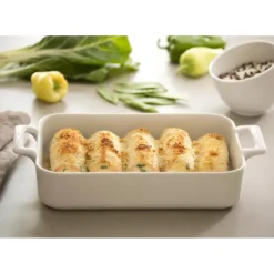 Plat Rectangulaire Blanc 26x19 cm Belle Cuisine Revol
