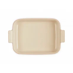 Plat Rectangulaire Héritage en Céramique 32 cm Cerise Le Creuset Tradition