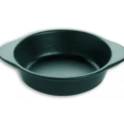 Plat Rond Creux Ø 15 cm Noir en Fonte émaillée
