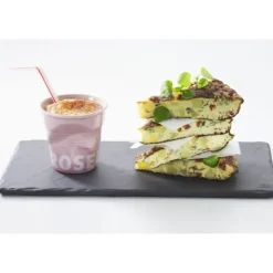 Plateau Rectangulaire Ardoise 25 x 12 cm Basalt Revol