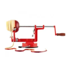 Pèle-pommes Rouge à ventouse