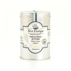 Poivre Blanc de Penja 200 g Terre Exotique