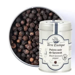 Poivre Noir de Sarawak 70 g Terre Exotique