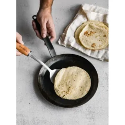 Poêle à Crêpes Tôle Bleue Ø 20 cm Outdoor De Buyer