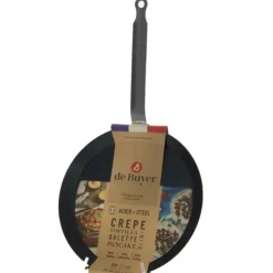 Poêle à Crêpes Tôle Bleue Ø 20 cm Outdoor De Buyer