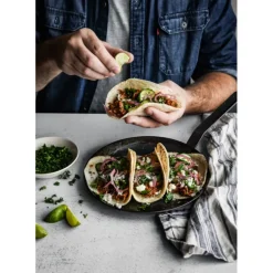 Poêle à Crêpes Tôle Bleue Ø 18 cm Outdoor De Buyer