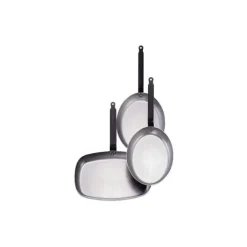 Poêle à Poisson Carbone Plus 36 cm, Ovale, De Buyer, Tôle Acier