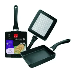 Poêle Aluminium Antiadhésive à Tamagoyaki 18 x 15 cm Ibili