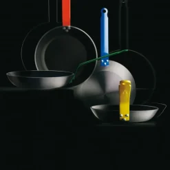 Poêle Antiadhésive ø32 cm HACCP Jaune Choc Resto Induction De Buyer