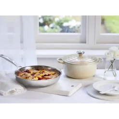 Poêle Inox 26 cm Le Creuset Signature