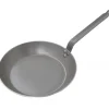 Poêle Lyonnaise Carbone Plus Ø 24 cm De Buyer, Tôle, Queue Feuillard