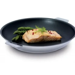 Poêle Mutine Ø 22 cm Manche Amovible Anti-Adhésive Inox Cristel