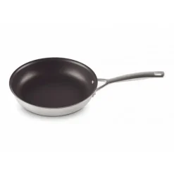 Poêle Profonde en Inox Anti-Adhésif 24 cm Le Creuset